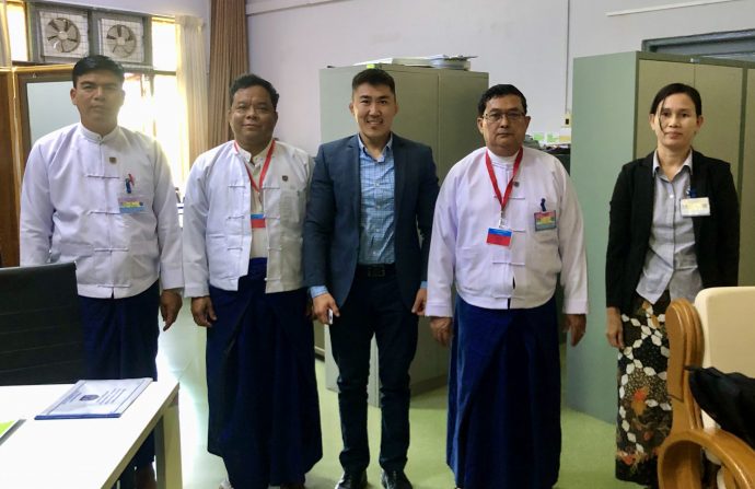 Parami and Myanmar EPGE discuss Solar